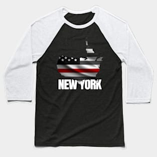 'New York City USA Flag NY' New York City Gift Baseball T-Shirt